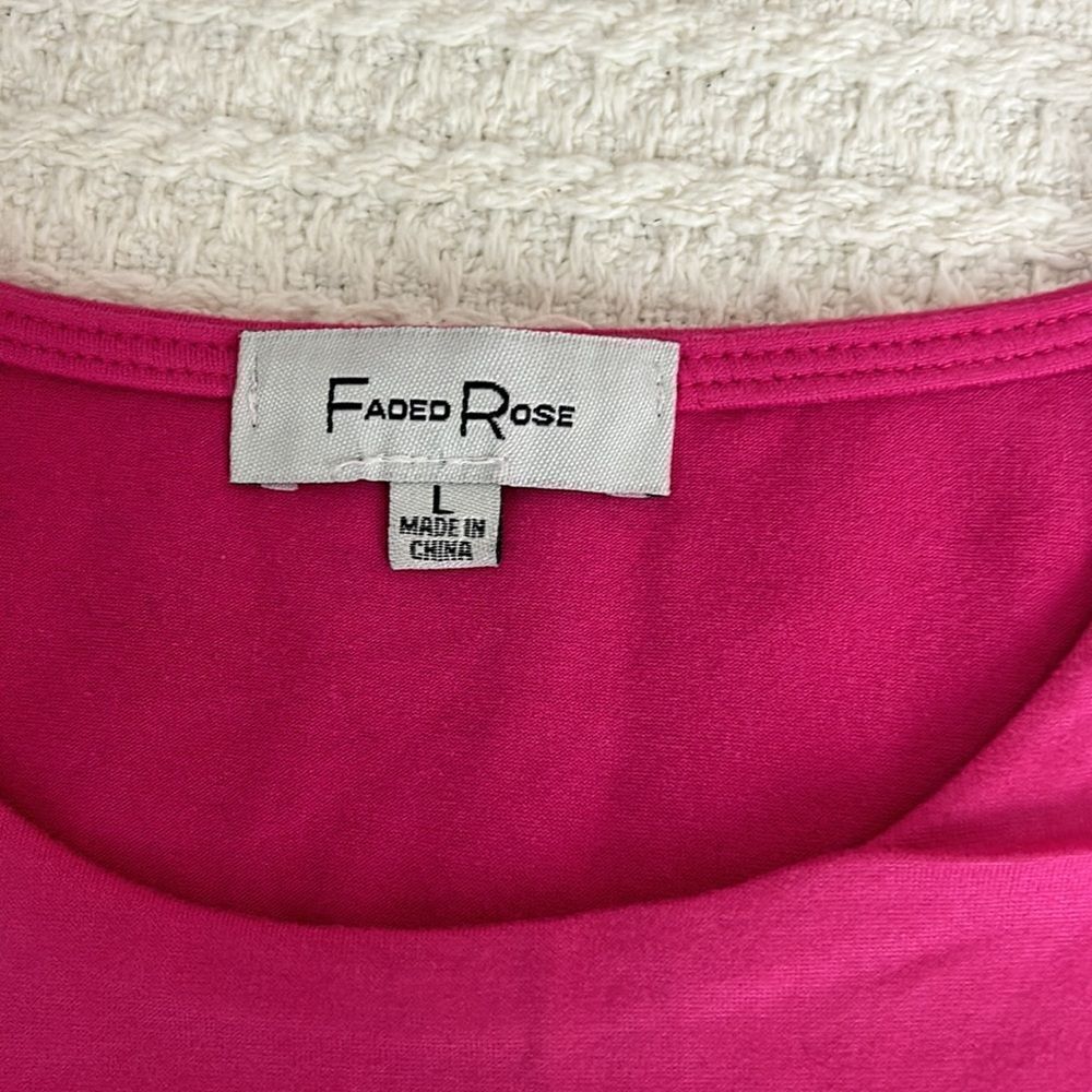 FADED ROSE TOP - Picture 2 of 3
